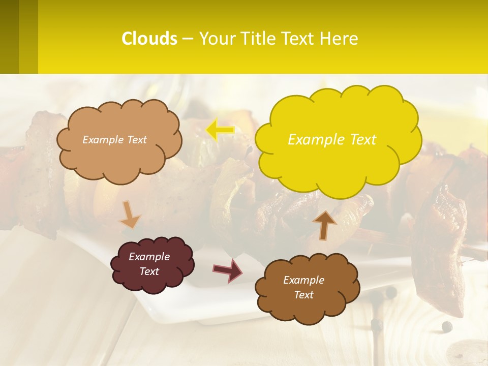 Energy Cold White PowerPoint Template