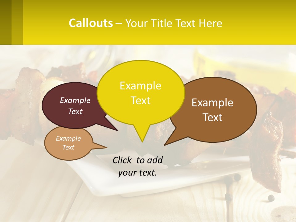 Energy Cold White PowerPoint Template