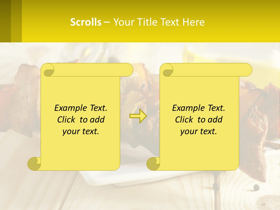 Energy Cold White PowerPoint Template