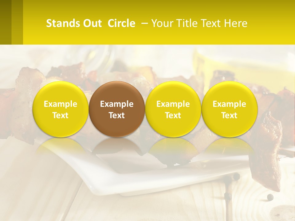 Energy Cold White PowerPoint Template