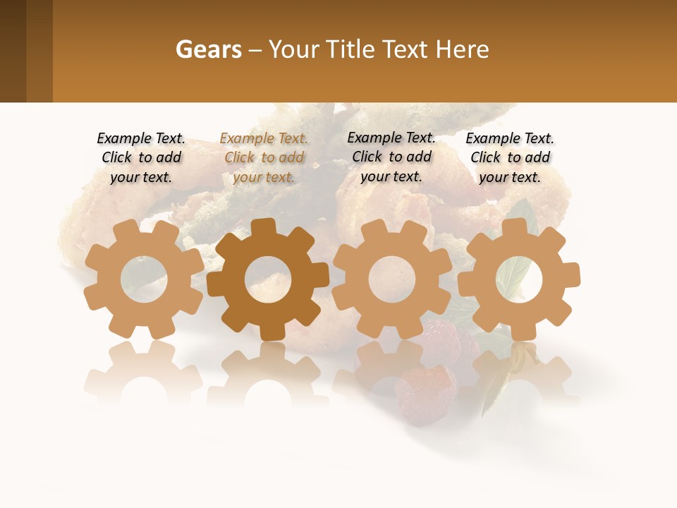 Temperature Cool Supply PowerPoint Template