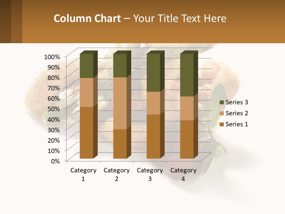 Temperature Cool Supply PowerPoint Template