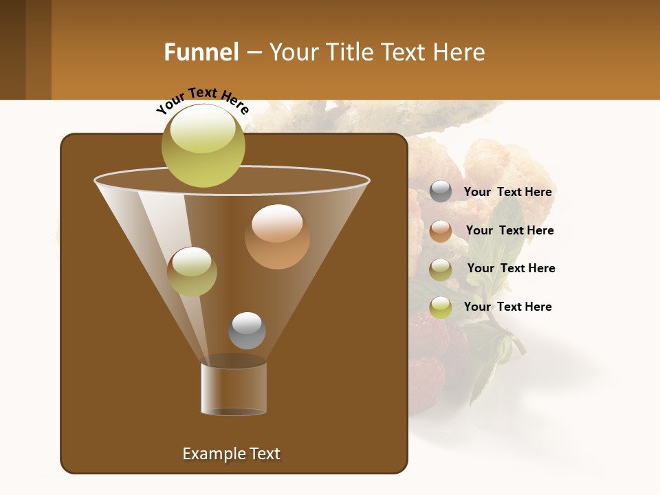 Temperature Cool Supply PowerPoint Template