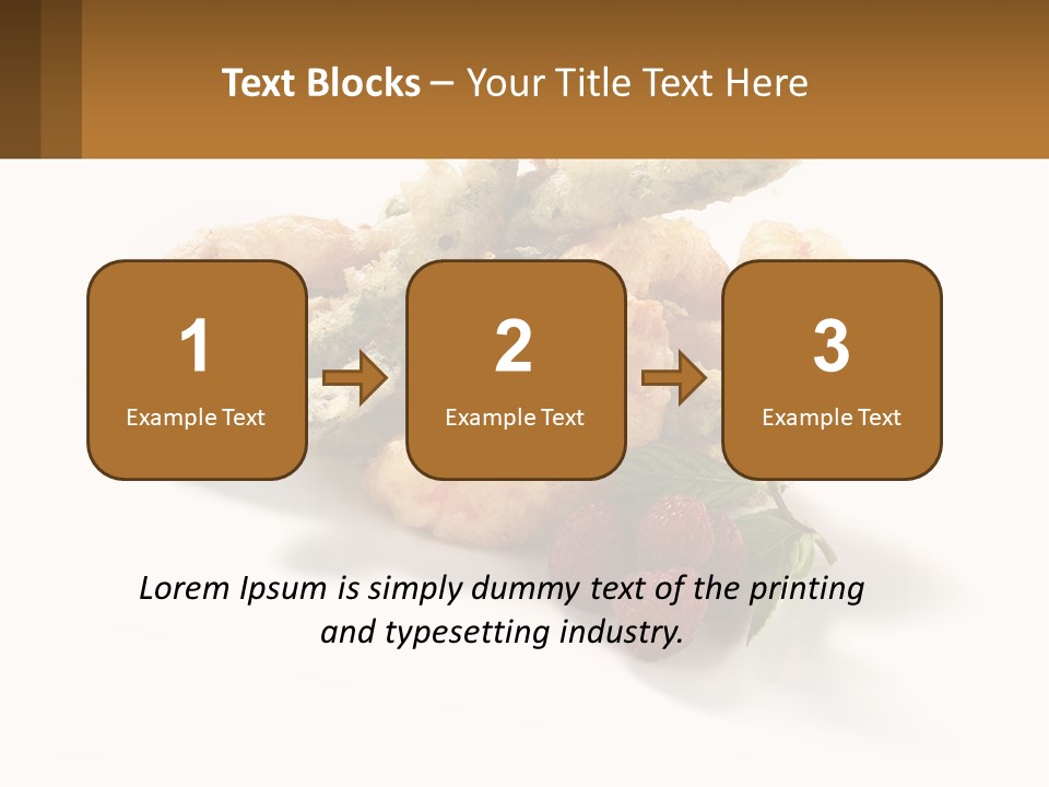 Temperature Cool Supply PowerPoint Template