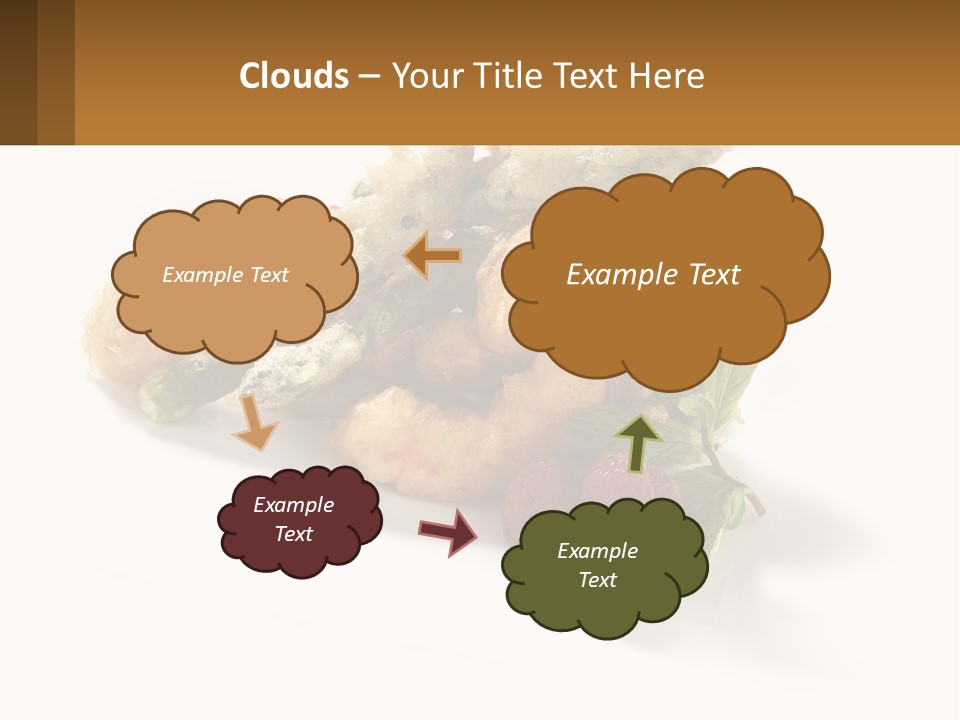 Temperature Cool Supply PowerPoint Template