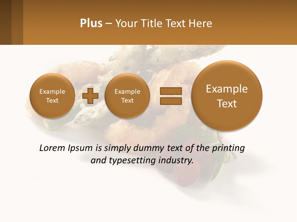 Temperature Cool Supply PowerPoint Template