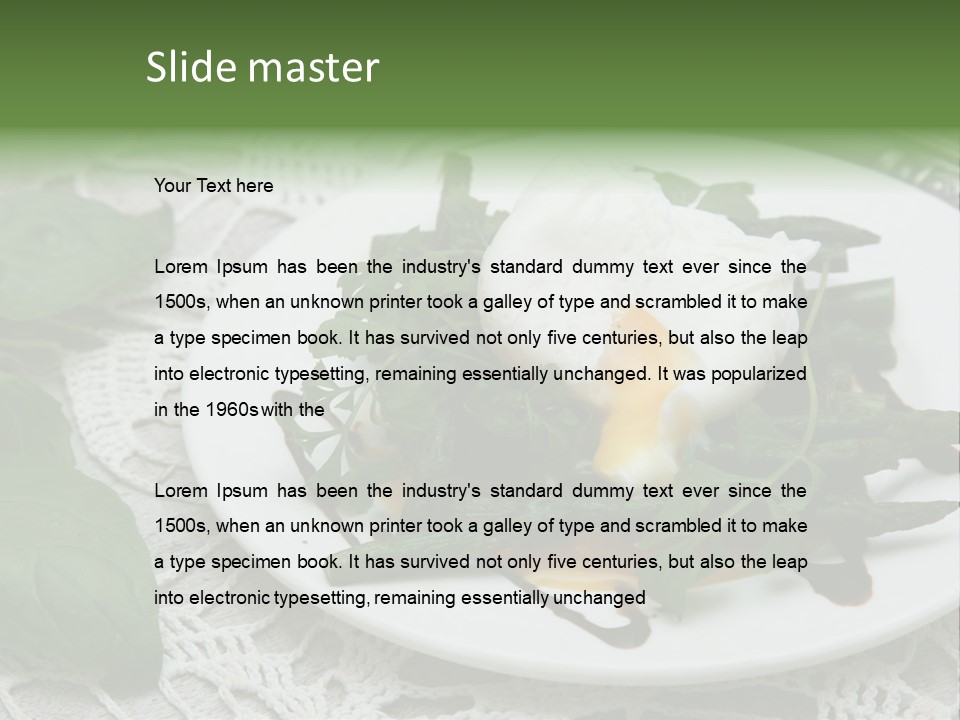 White System Ventilation PowerPoint Template