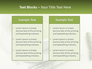Electricity Ventilation Temperature PowerPoint Template