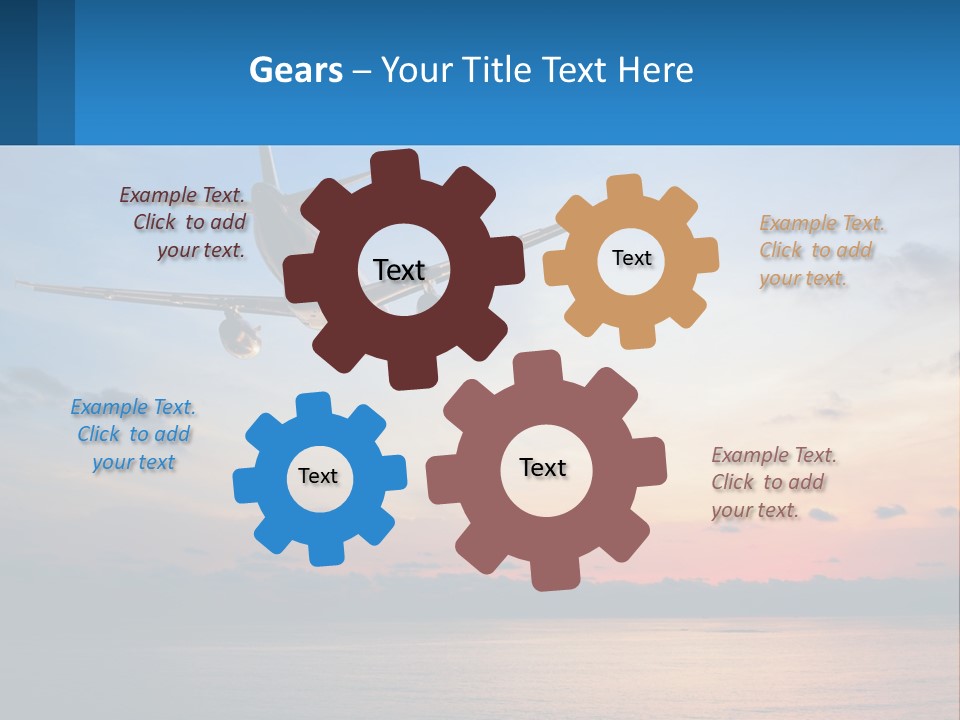 Cold Air Conditioner PowerPoint Template
