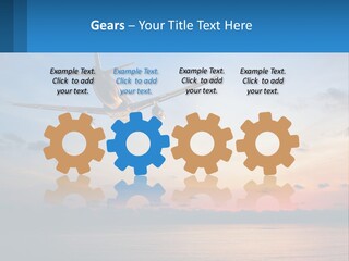 Cold Air Conditioner PowerPoint Template