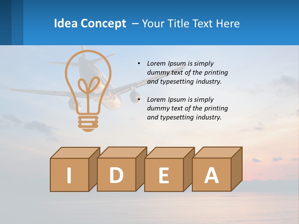 Cold Air Conditioner PowerPoint Template