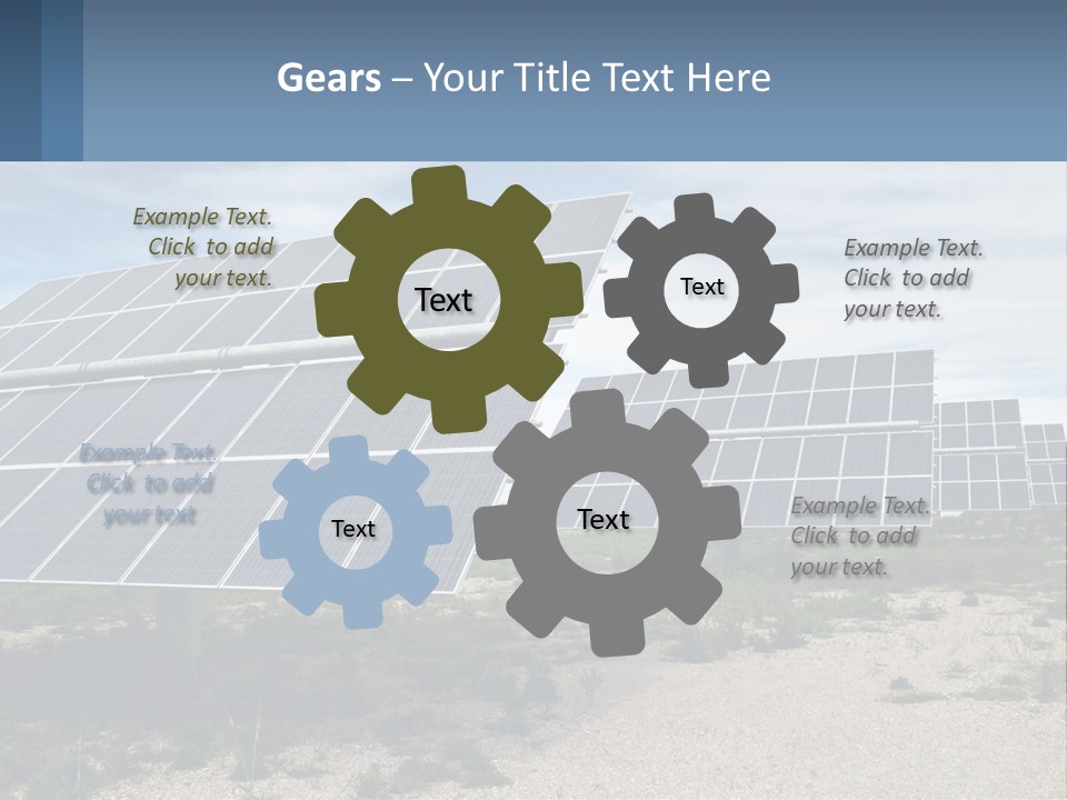Air Electric Equipment PowerPoint Template