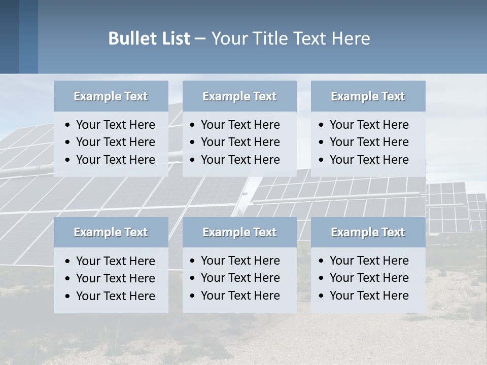 Air Electric Equipment PowerPoint Template