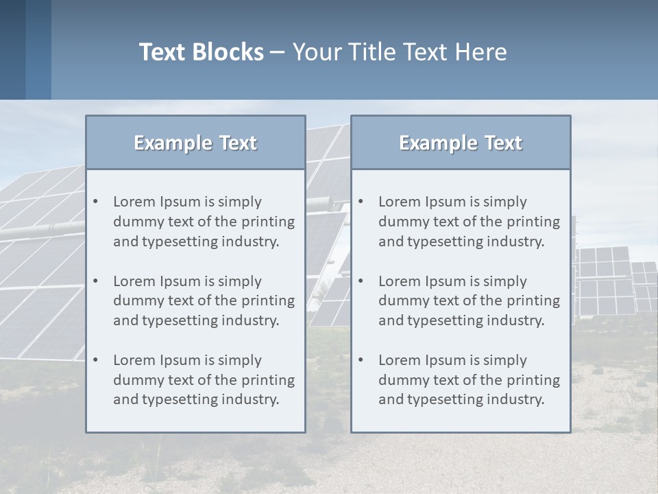 Air Electric Equipment PowerPoint Template