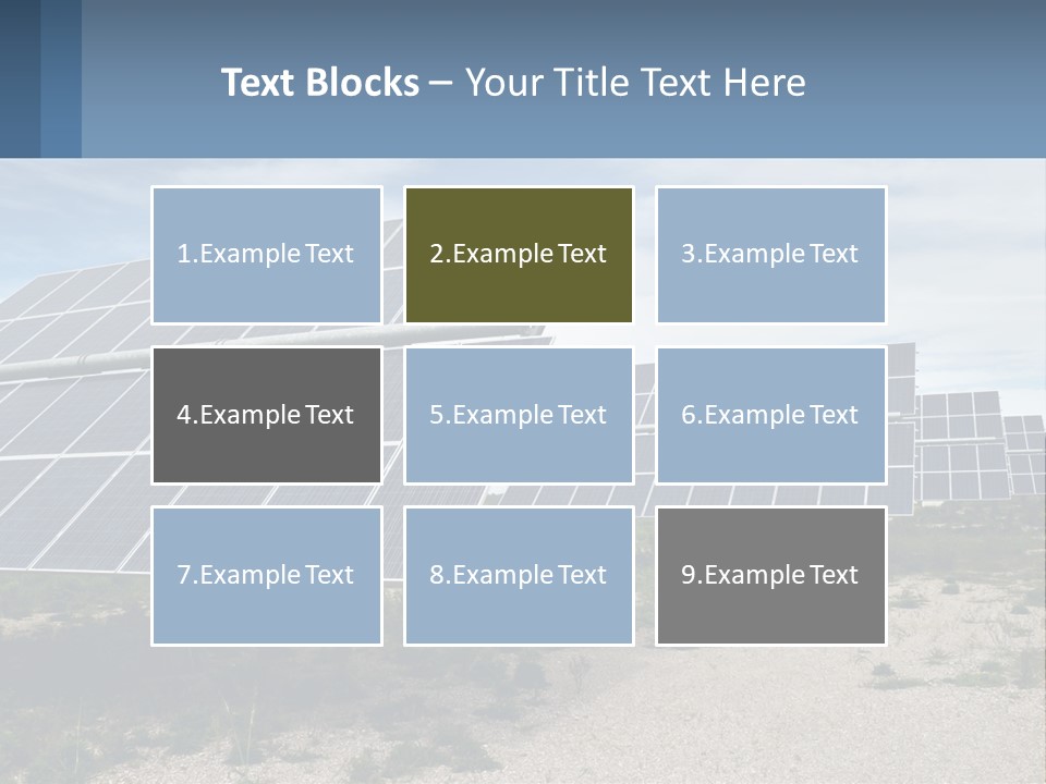 Air Electric Equipment PowerPoint Template
