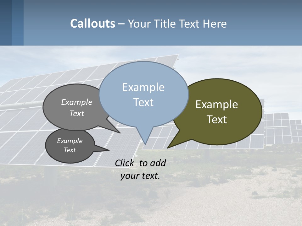 Air Electric Equipment PowerPoint Template