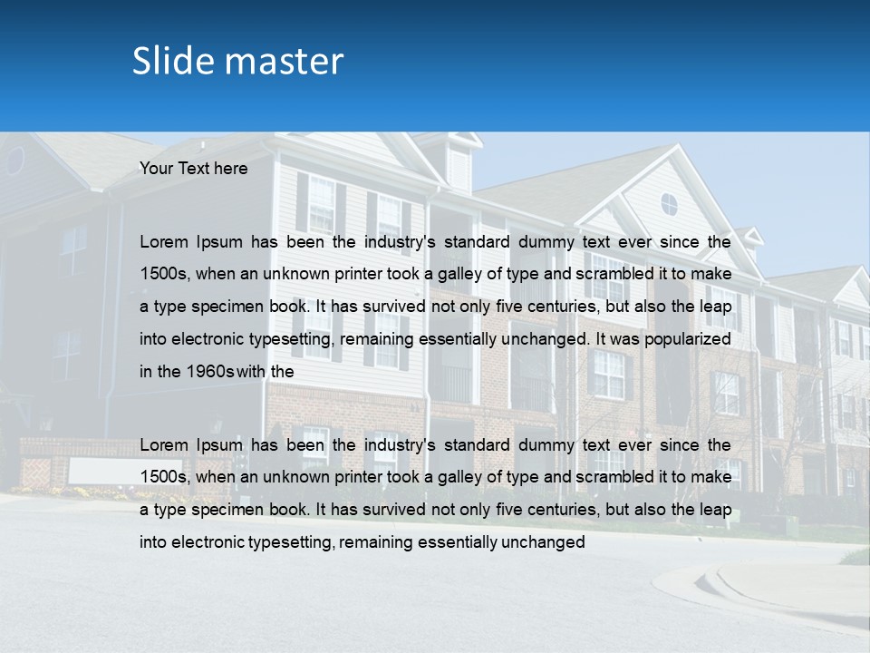 Temperature Unit White PowerPoint Template