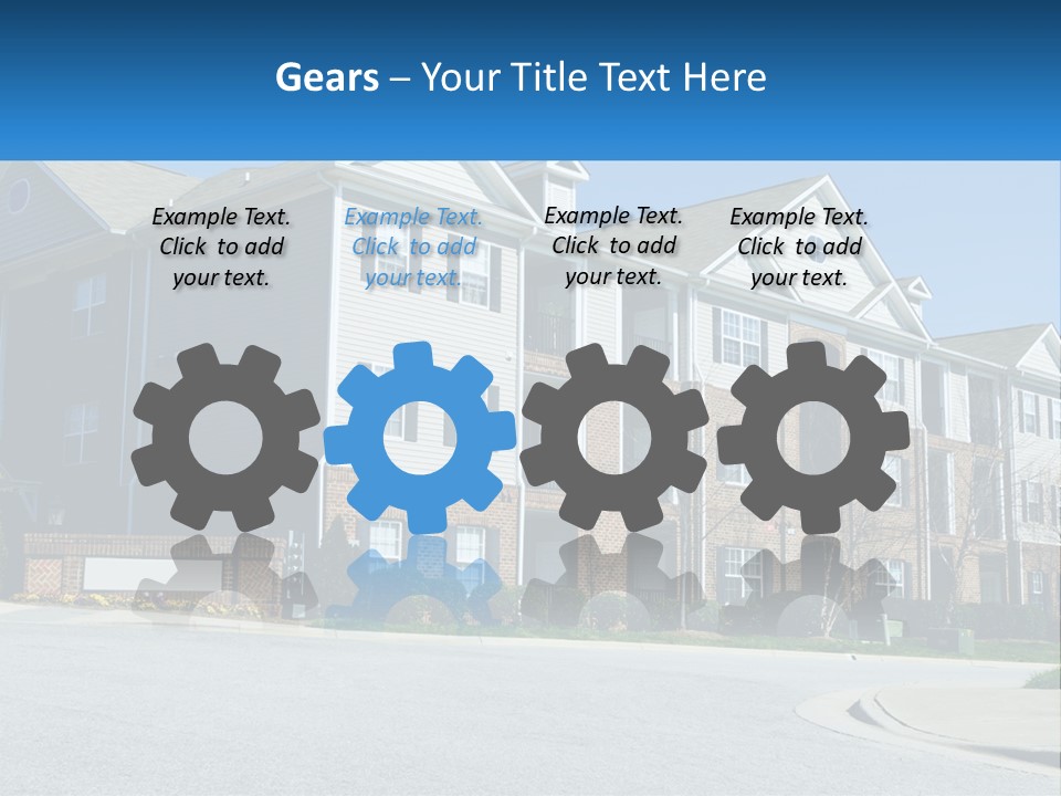 Temperature Unit White PowerPoint Template