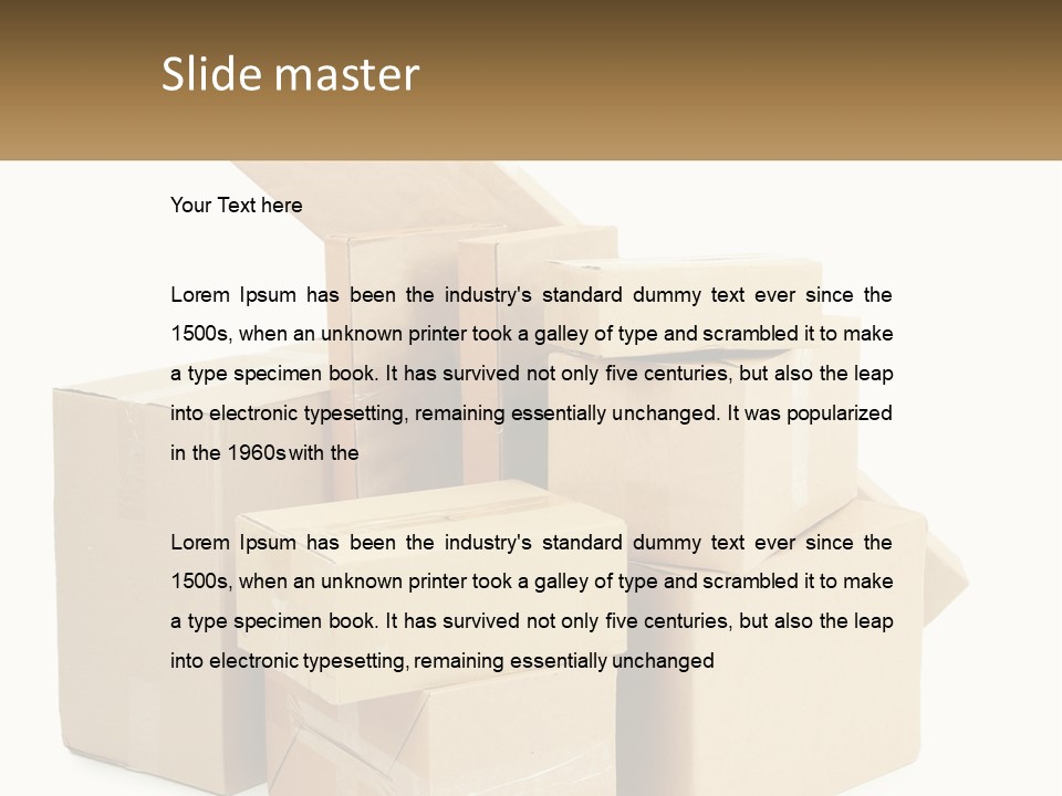 House Power Technology PowerPoint Template