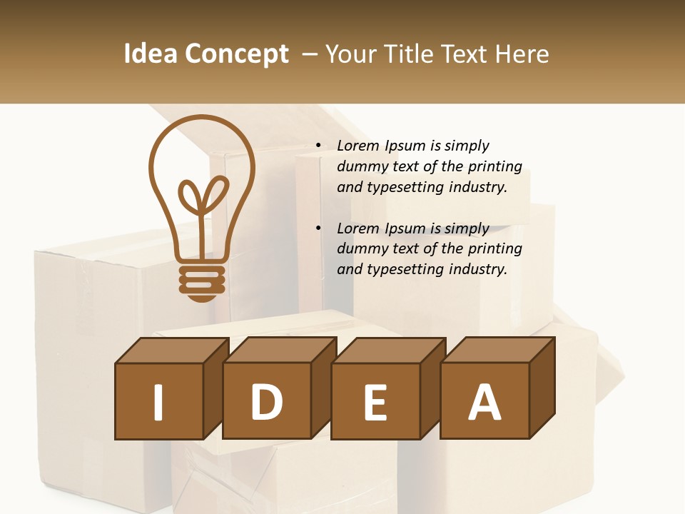 House Power Technology PowerPoint Template