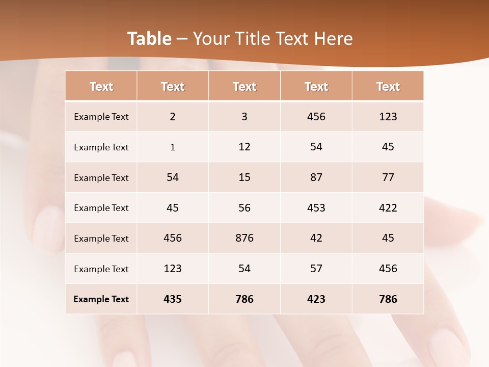 Part Unit Condition PowerPoint Template