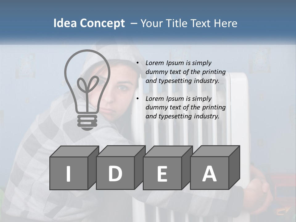 Home Cooling Technology PowerPoint Template