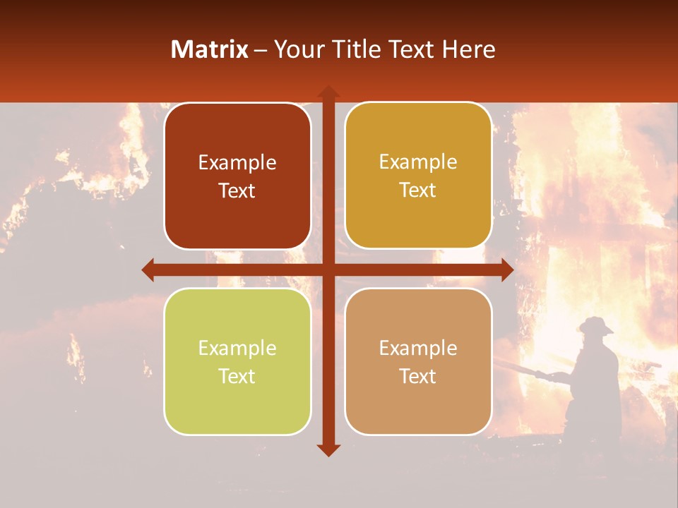 Electric Industry Electricity PowerPoint Template