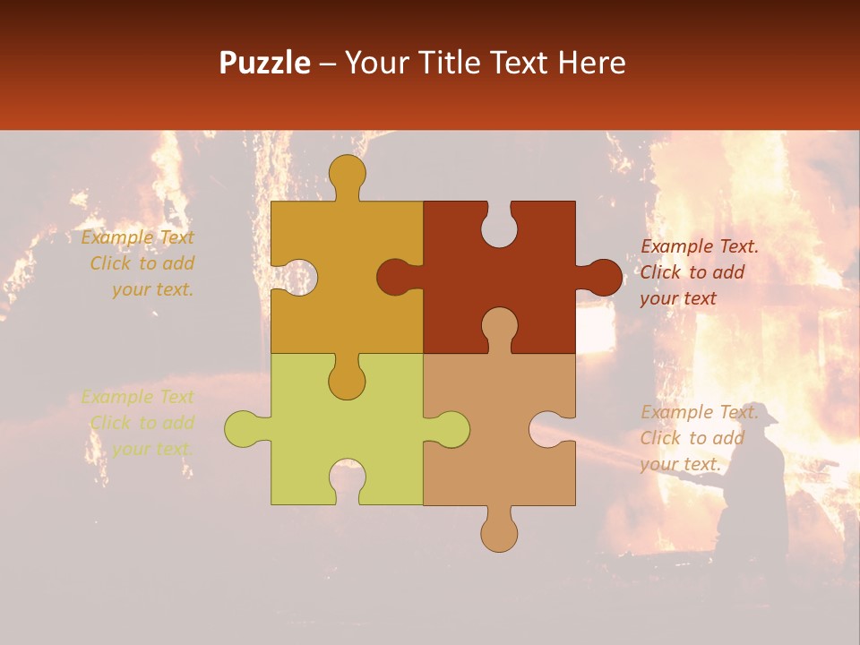 Electric Industry Electricity PowerPoint Template