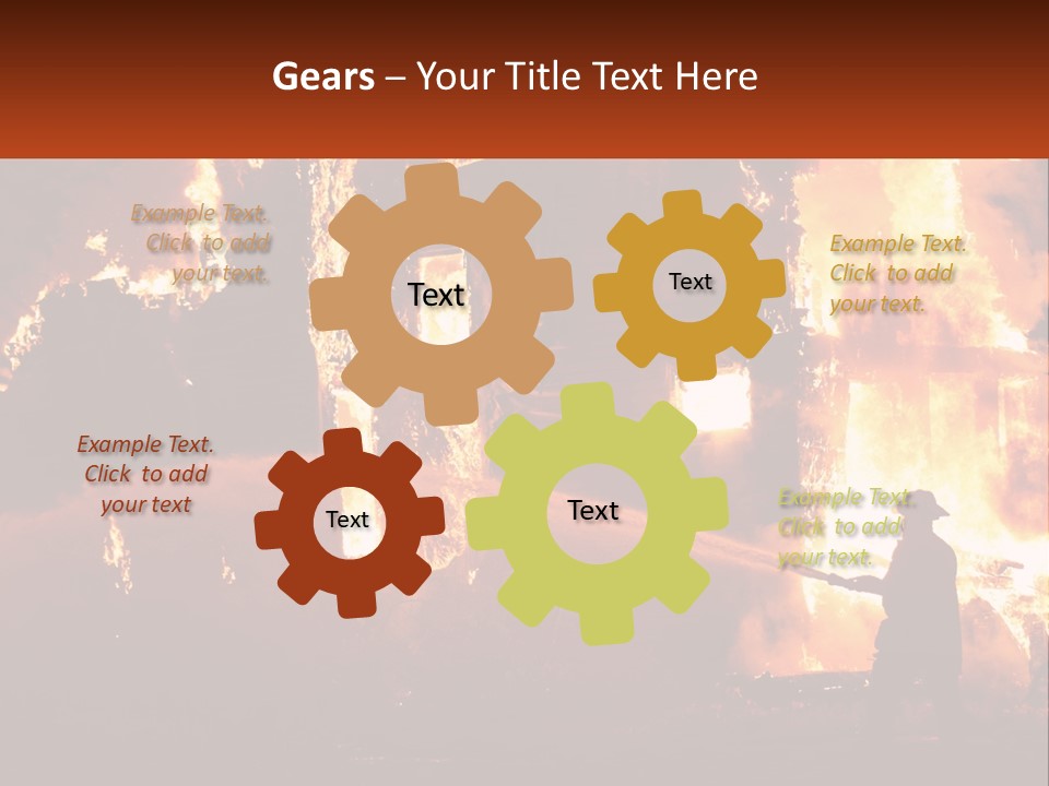 Electric Industry Electricity PowerPoint Template