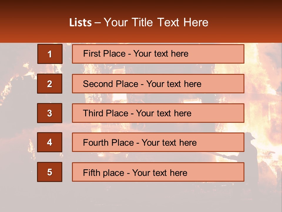 Electric Industry Electricity PowerPoint Template