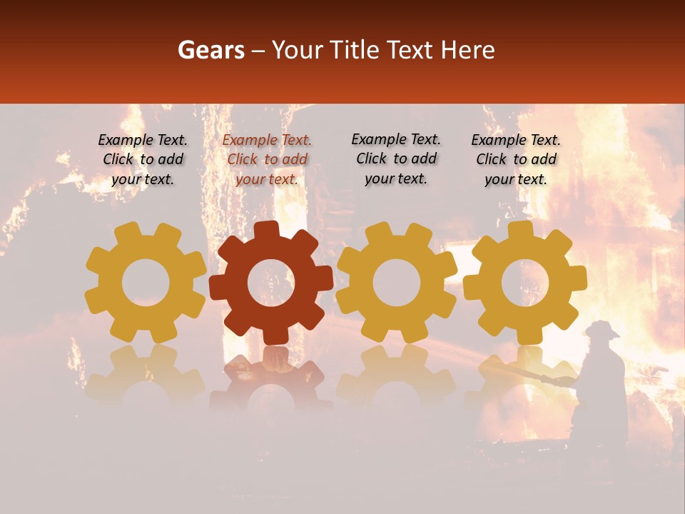 Electric Industry Electricity PowerPoint Template