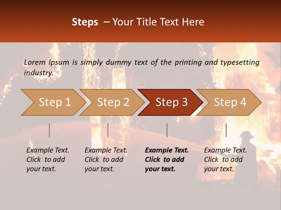 Electric Industry Electricity PowerPoint Template