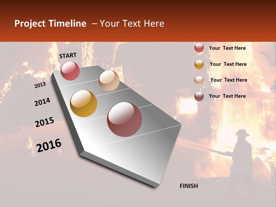 Electric Industry Electricity PowerPoint Template