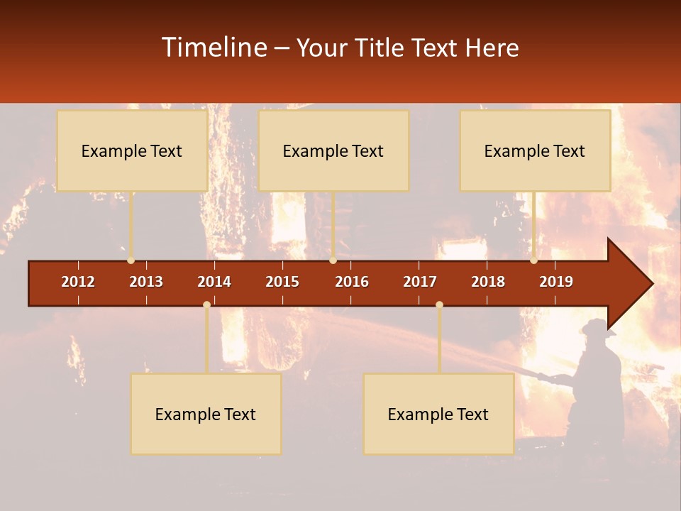 Electric Industry Electricity PowerPoint Template