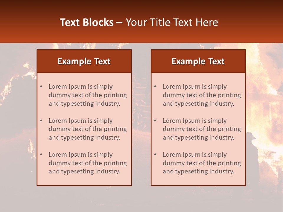 Electric Industry Electricity PowerPoint Template