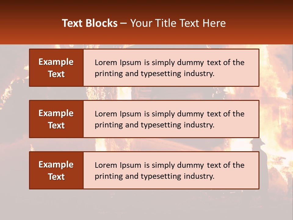 Electric Industry Electricity PowerPoint Template