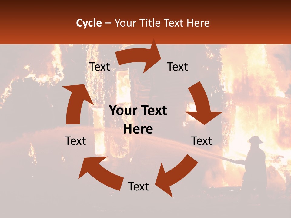 Electric Industry Electricity PowerPoint Template