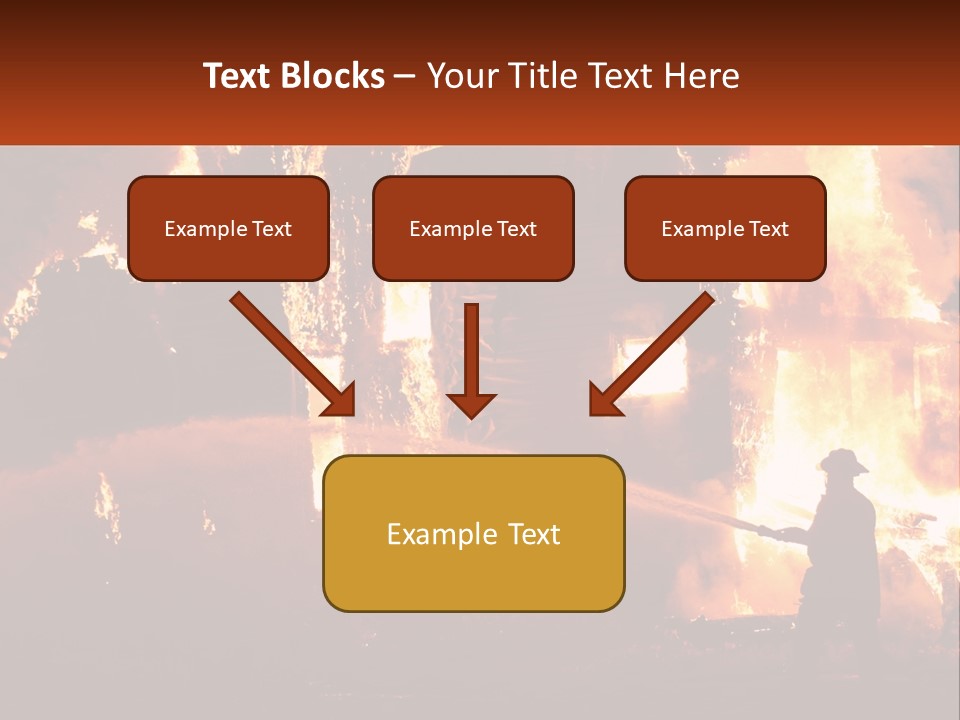 Electric Industry Electricity PowerPoint Template