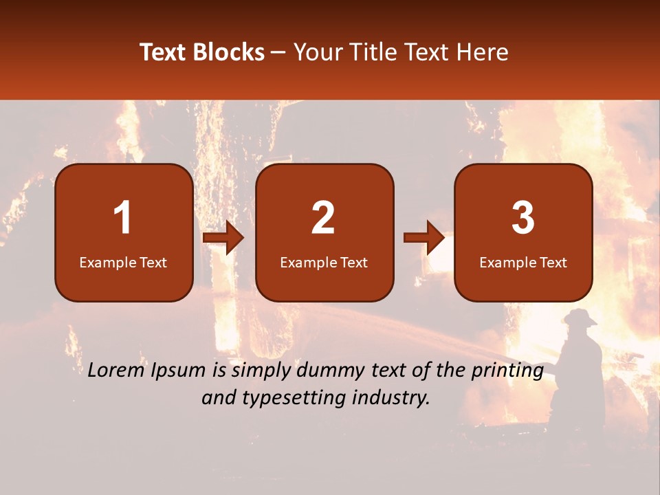 Electric Industry Electricity PowerPoint Template