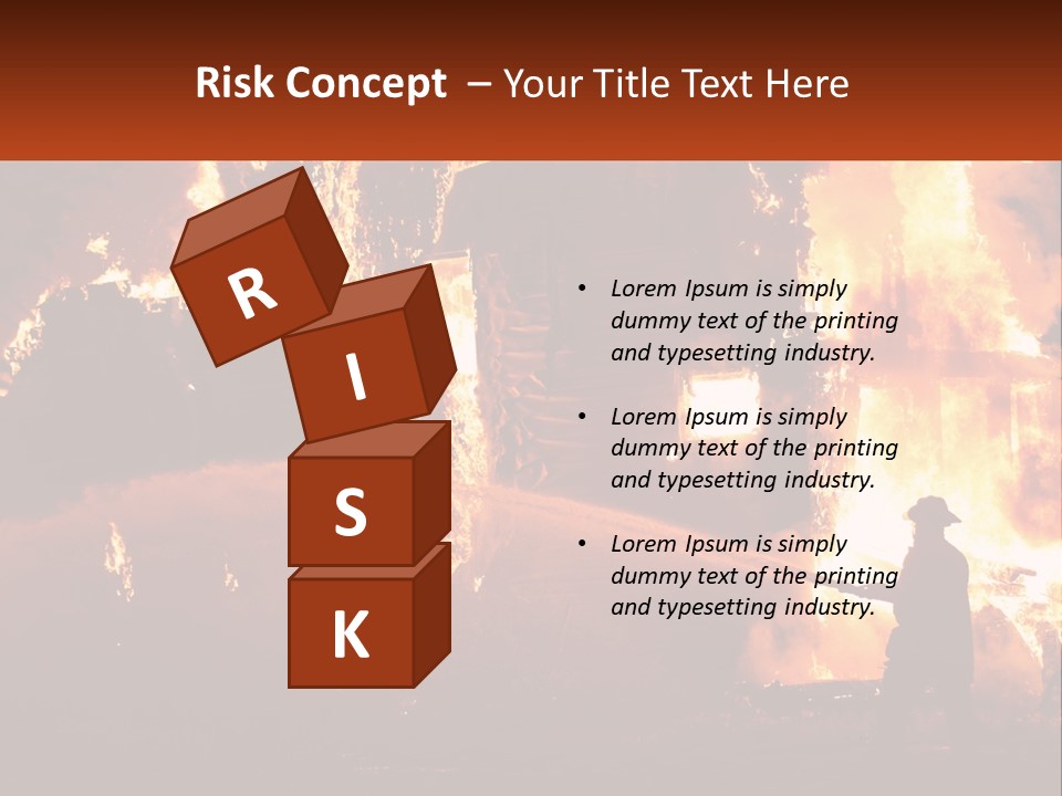 Electric Industry Electricity PowerPoint Template