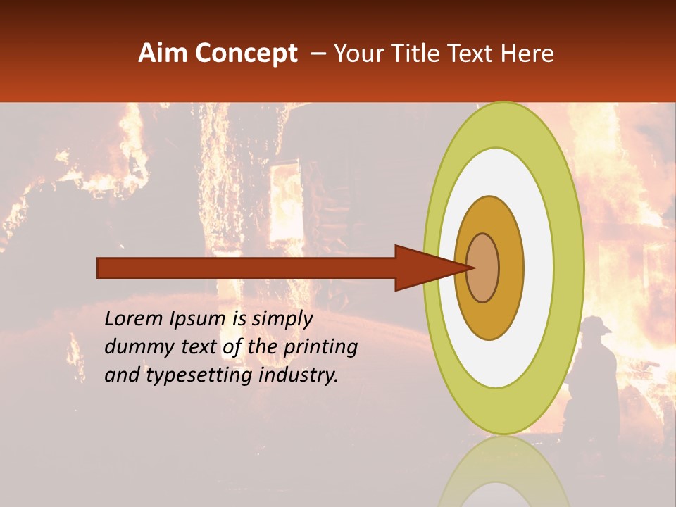 Electric Industry Electricity PowerPoint Template