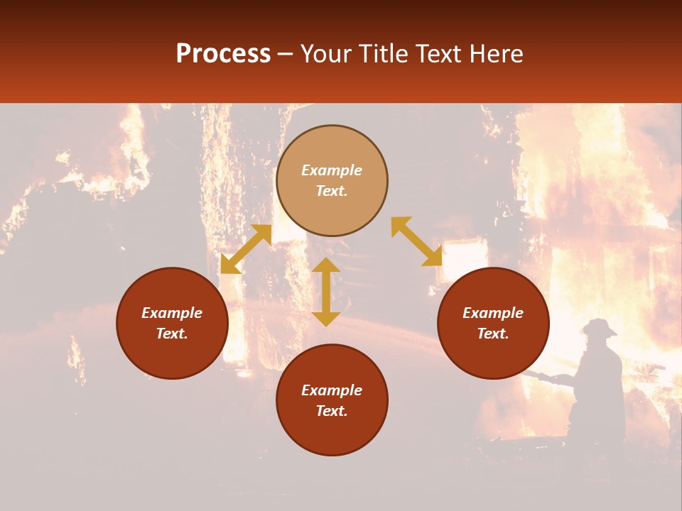 Electric Industry Electricity PowerPoint Template