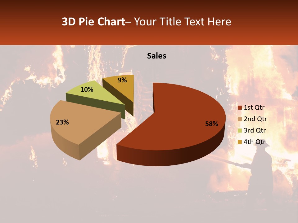 Electric Industry Electricity PowerPoint Template