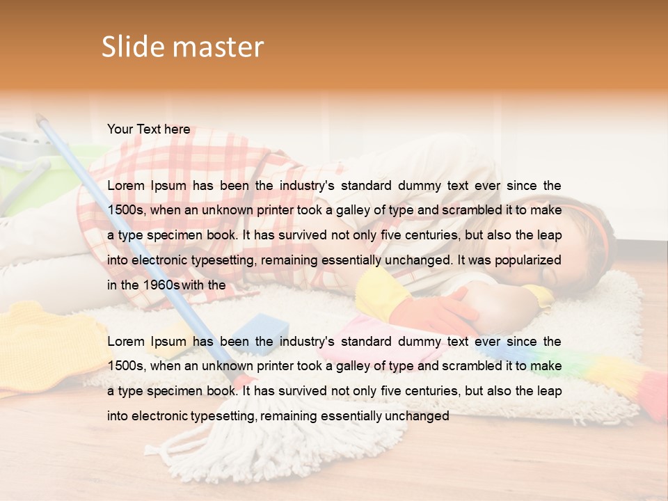 Cooling Supply Power PowerPoint Template