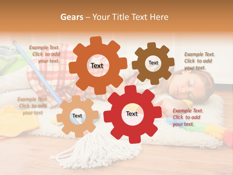 Cooling Supply Power PowerPoint Template