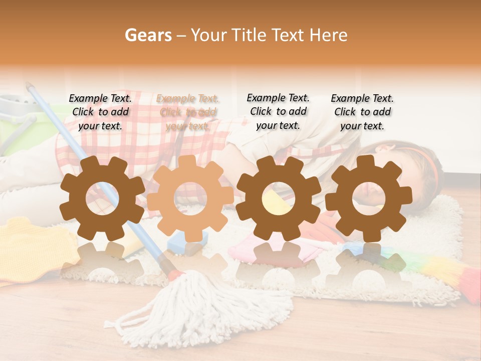 Cooling Supply Power PowerPoint Template