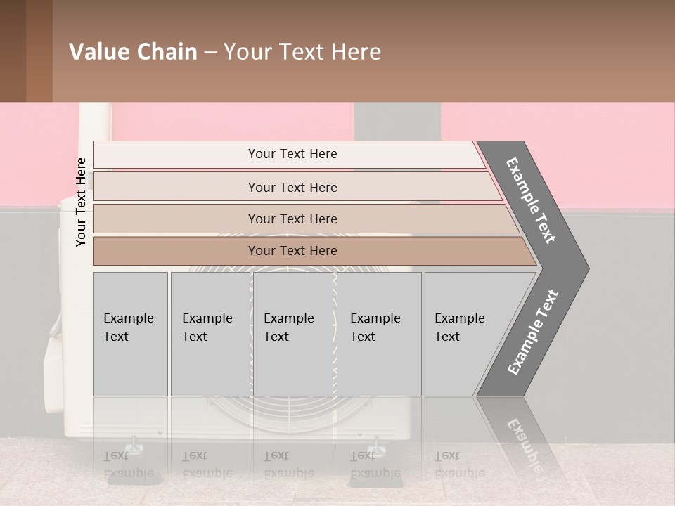 Conditioner Cold Heat PowerPoint Template