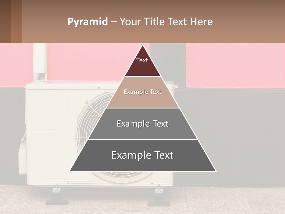 Conditioner Cold Heat PowerPoint Template