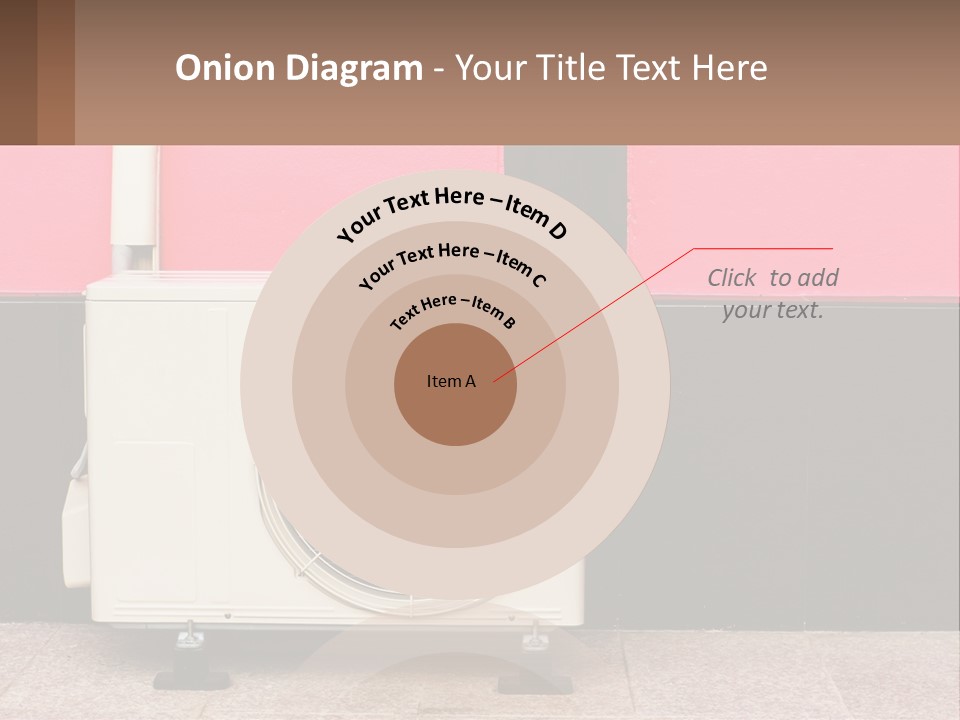 Conditioner Cold Heat PowerPoint Template