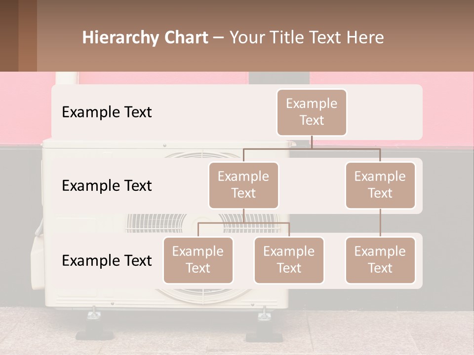 Conditioner Cold Heat PowerPoint Template